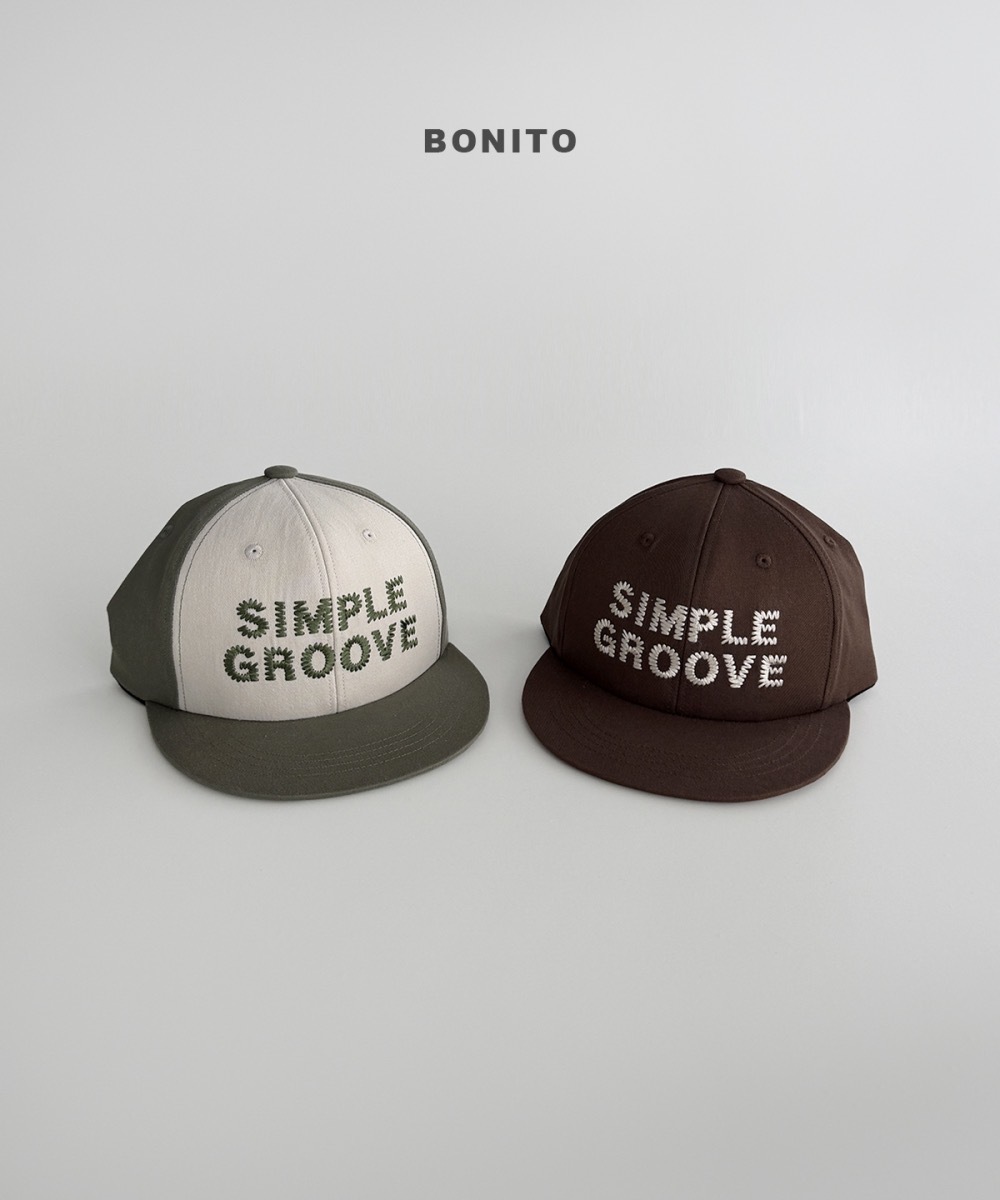 Bonito SIMPLE GROOVE 帽 / 2色