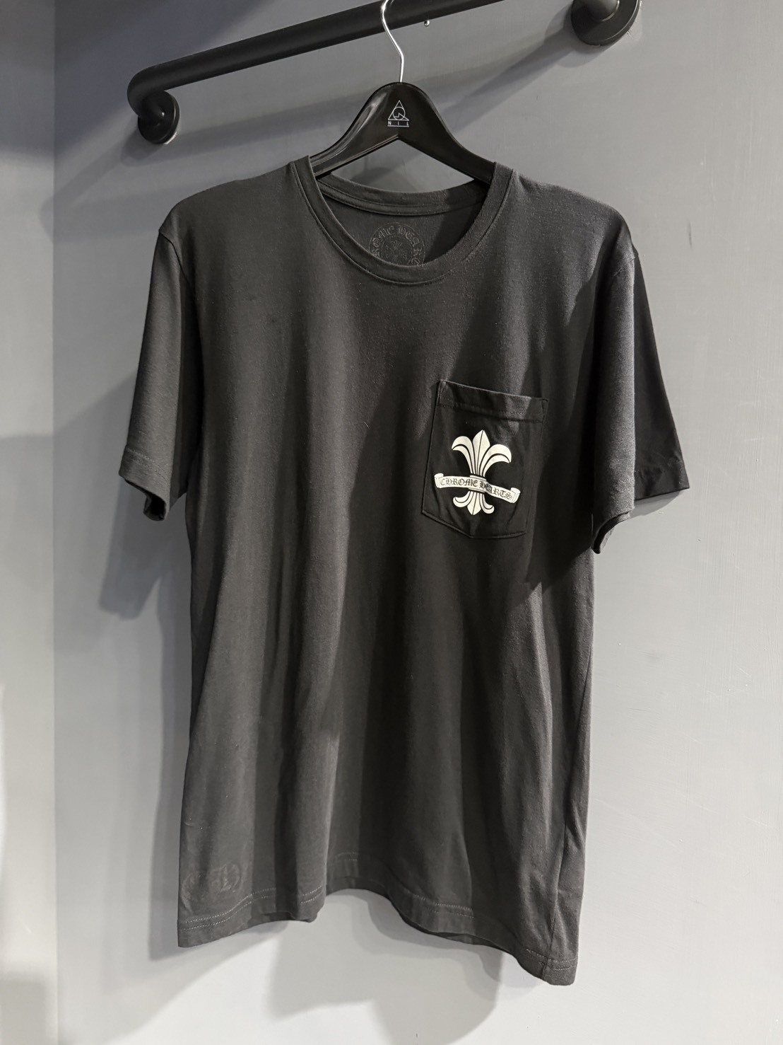 Chrome Hearts 克羅心 經典百合花 迷你十字 黑白短袖