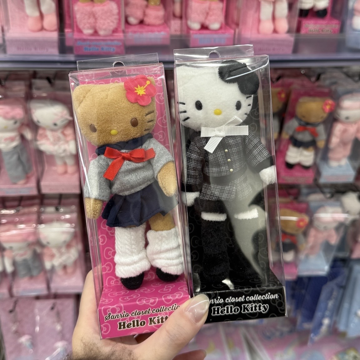 🇯🇵日本限定 Sanrio 三麗鷗 長腿 Hello Kitty玩偶吊飾 (2kinds)