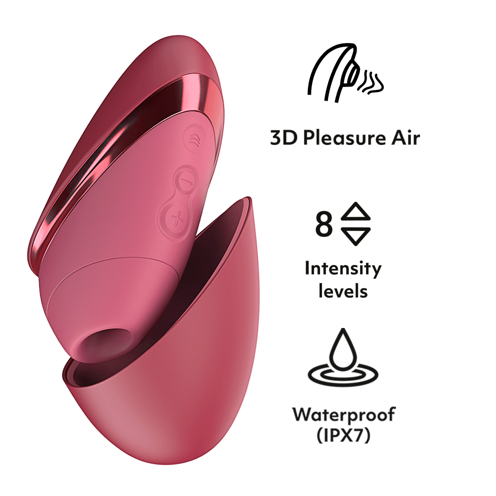 Womanizer Next Liberty 3D Pleasure Air Stimulator - Bordeaux