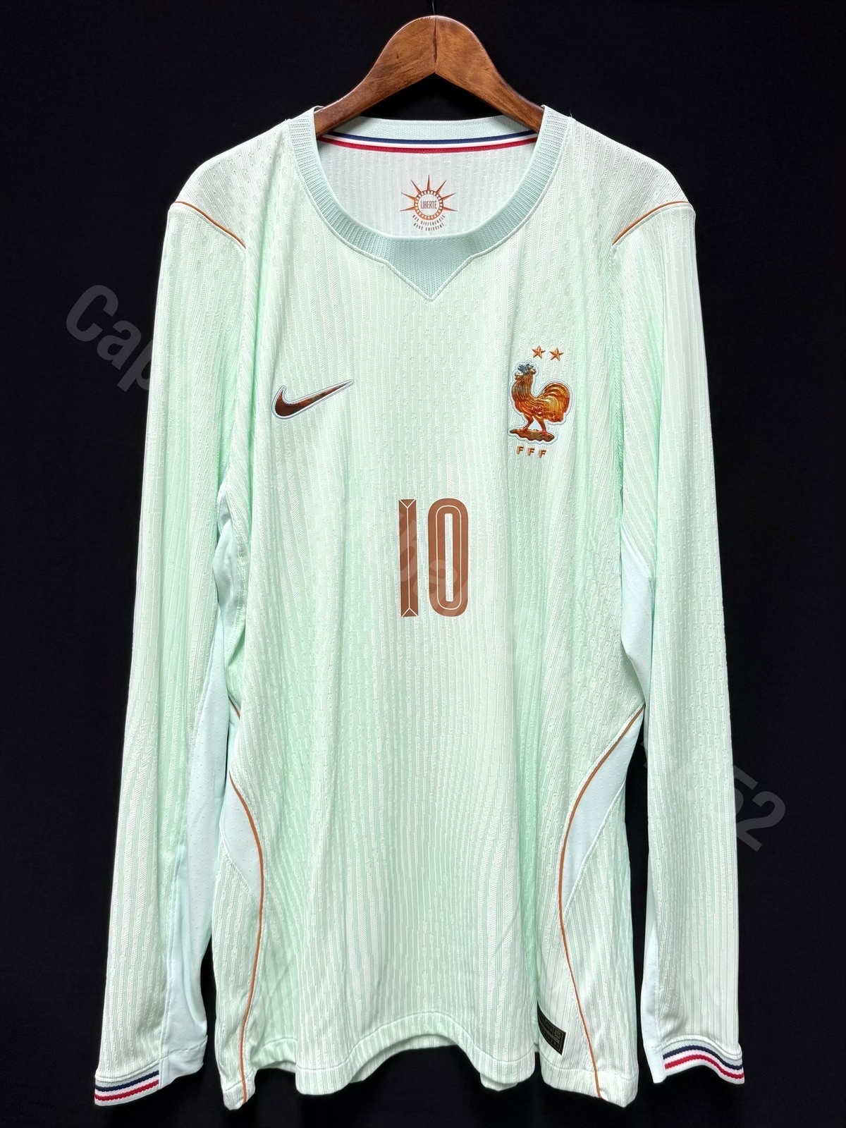 (Player Issue) France 2026 Nike L/S Away Player Issue Shirt #10 MBAPPE