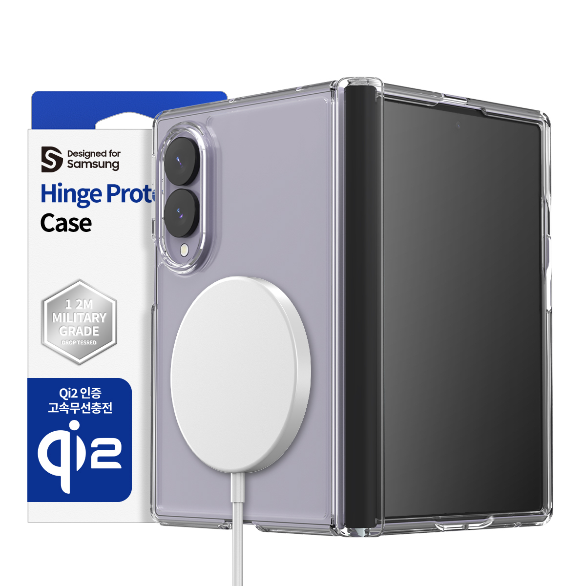 【Korea Araree】Duple 360M MagSafe Galaxy Z Fold 8 Case (Official Genuine Product)