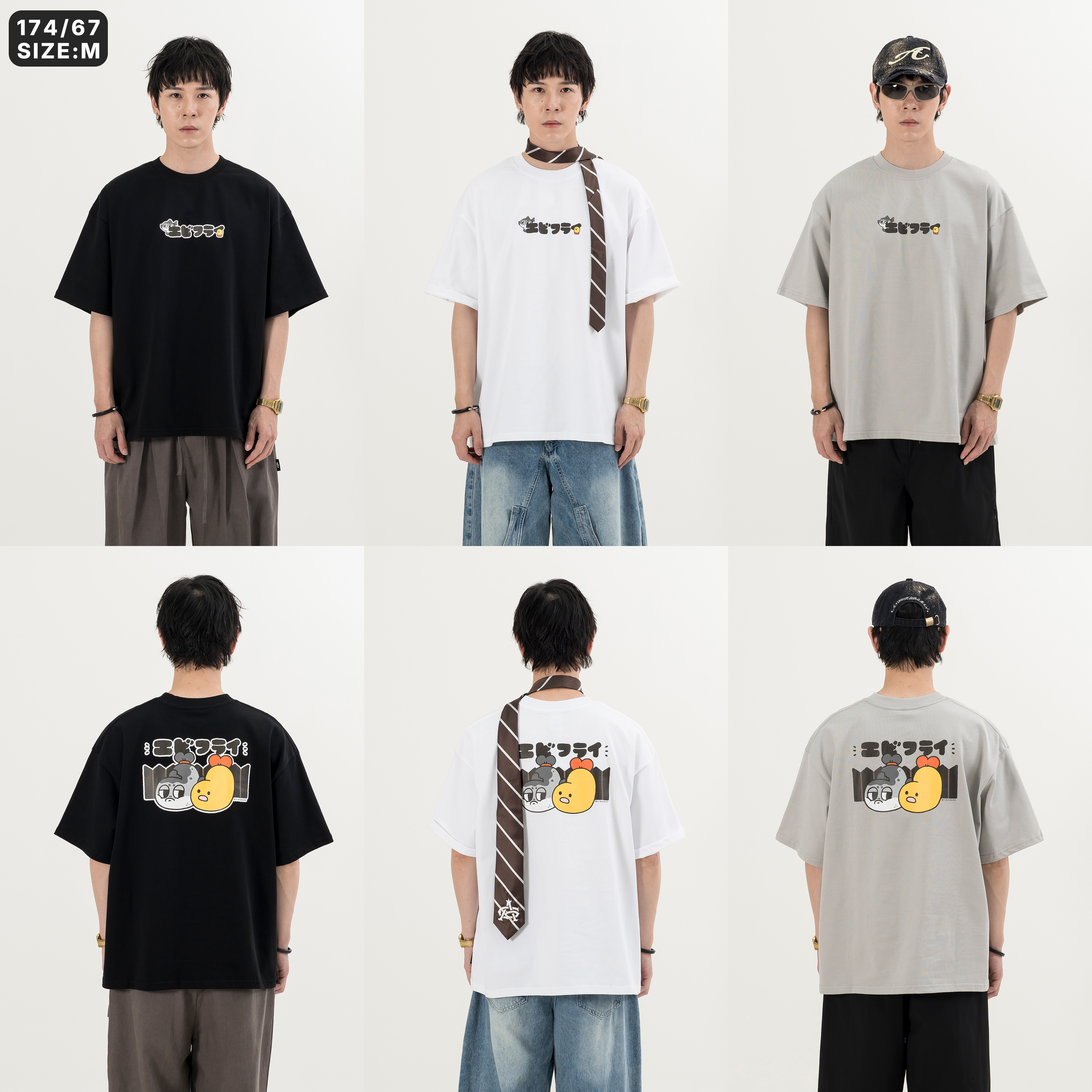AGILITY Crazyeyes Image Tee / 插畫家 圖像短Tee [RM0-LLLUS-A-1]