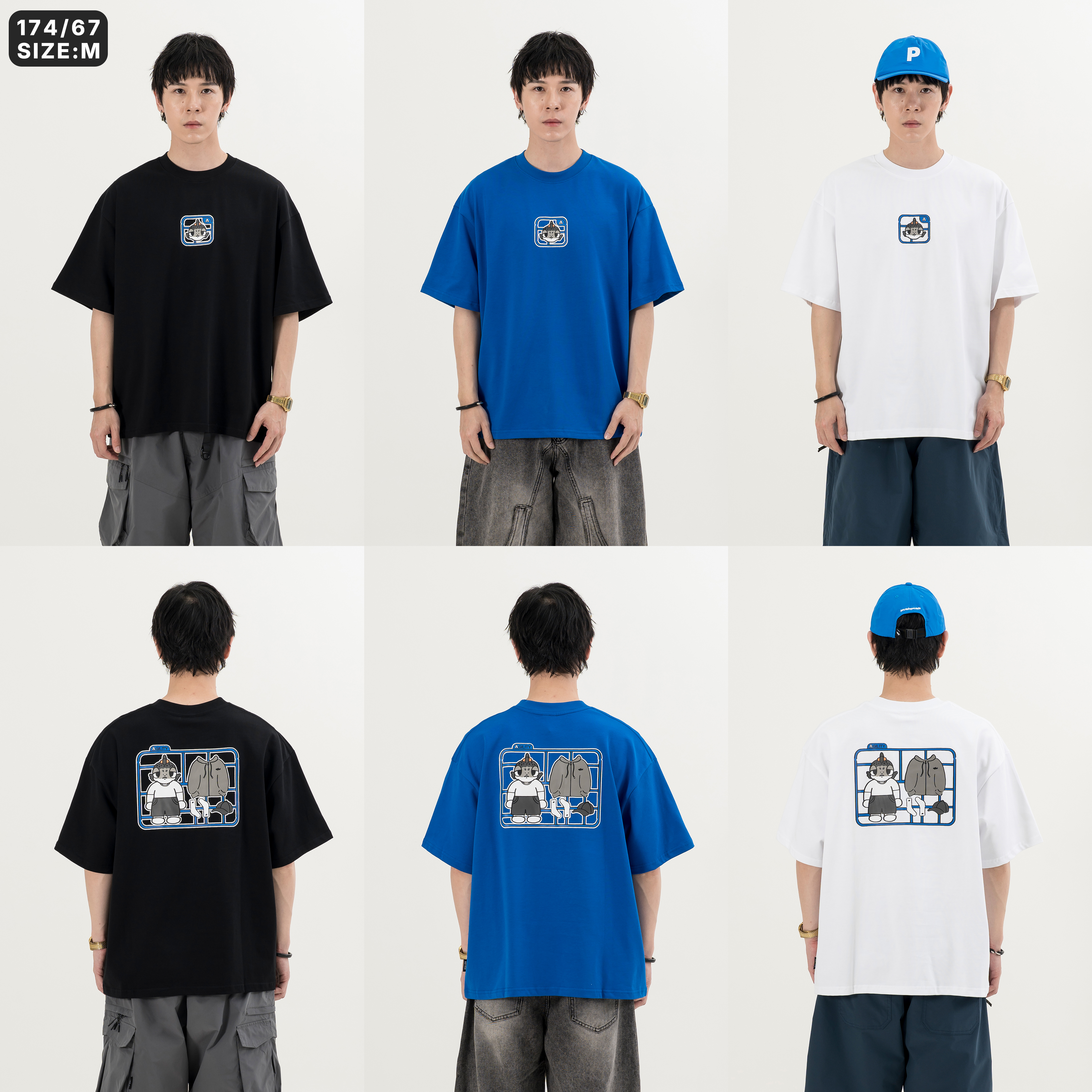 AGILITY KIKI Image Tee / 插畫家 圖像短Tee [RM0-LLLUS-A-2]