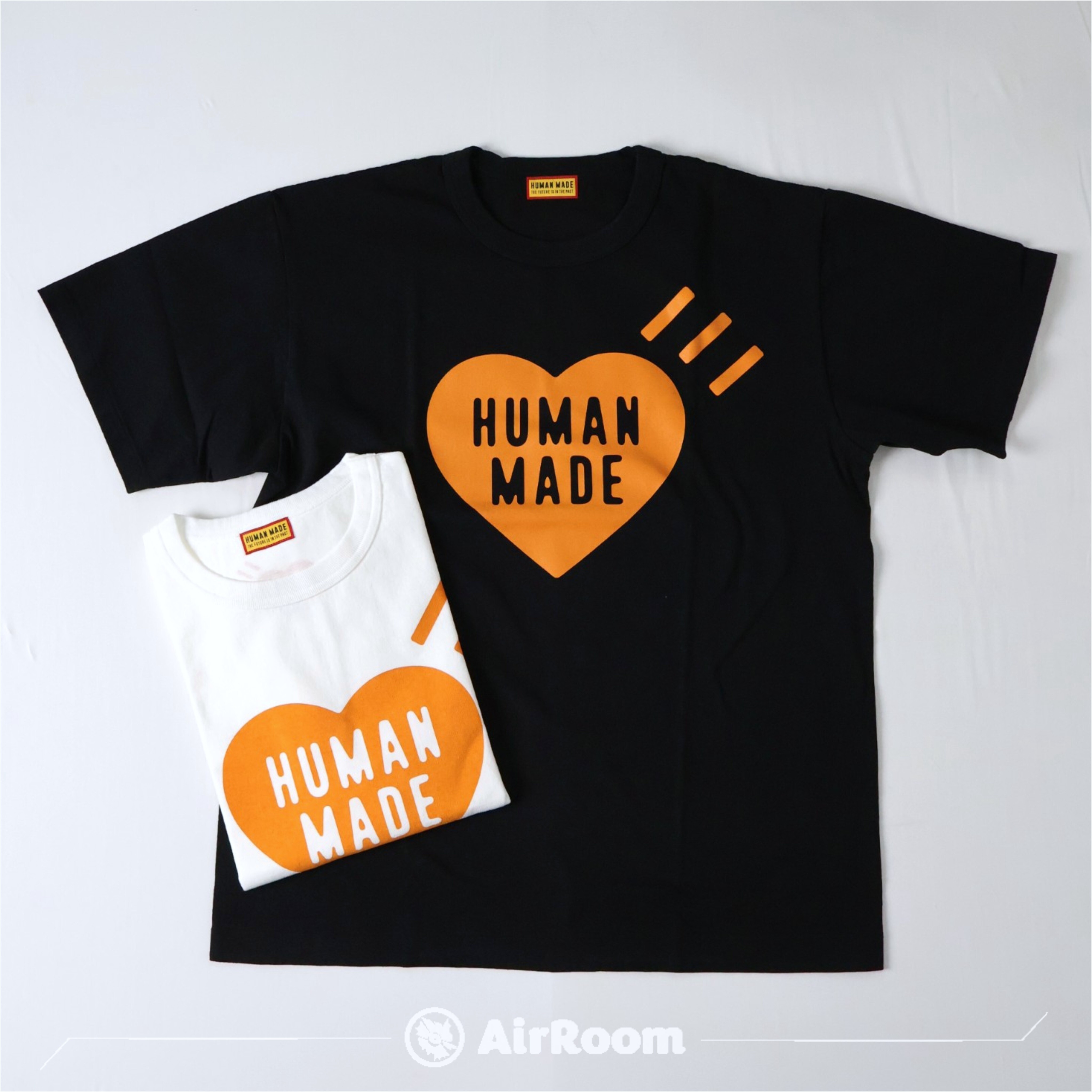 2026SS HUMAN MADE HEART GRAPHIC T-SHIRT 店鋪 限定 涉谷 橘愛心 短T 現貨 HM31TE054