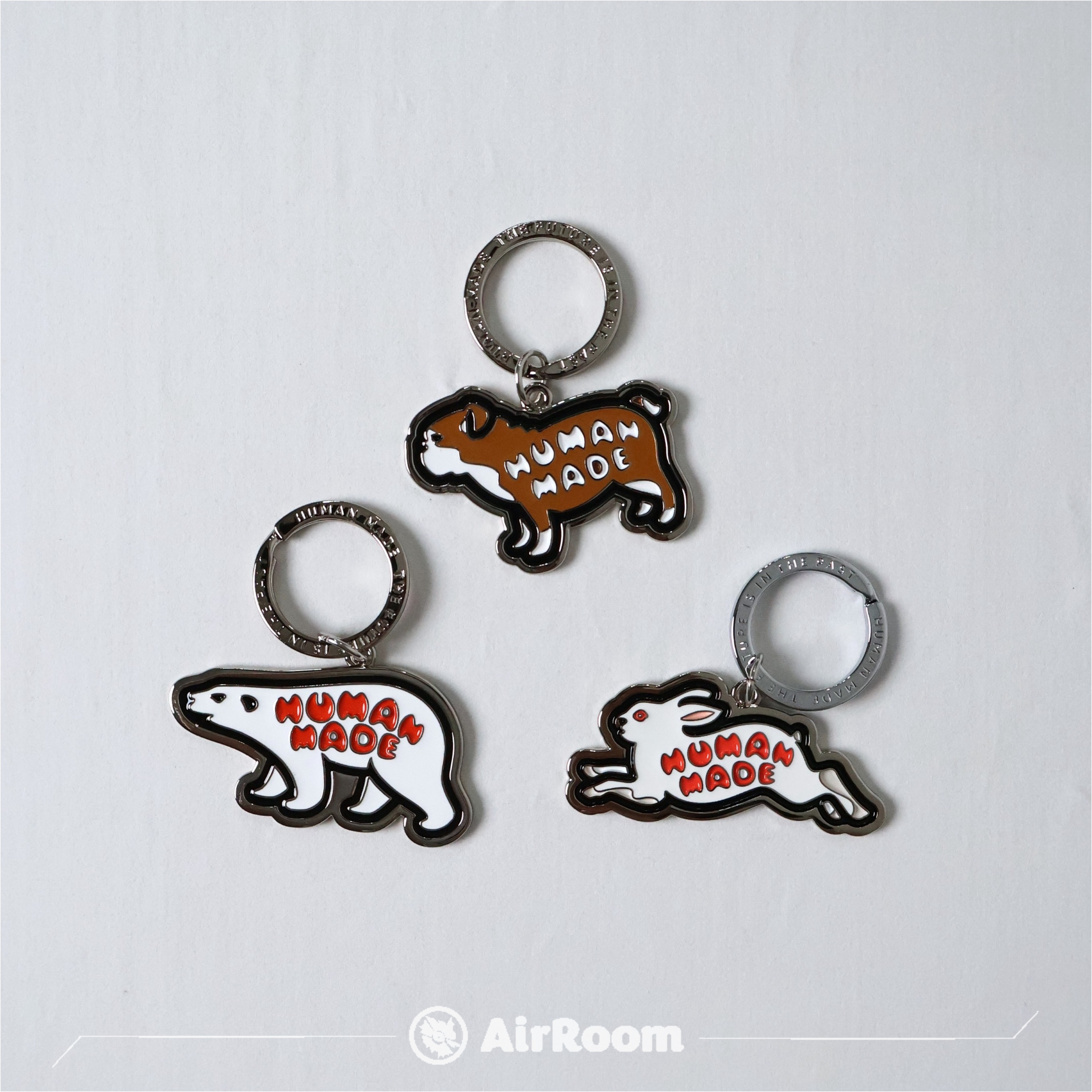 2026SS HUMAN MADE ANIMAL KEYRING 金屬 動物 鑰匙圈 吊飾 現貨