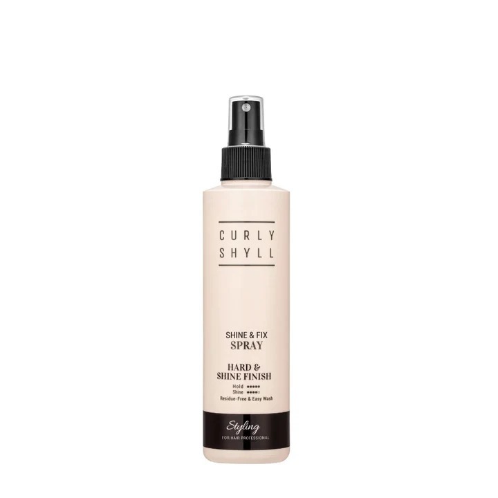 CURLY SHYLL Shine & Fix Spray
