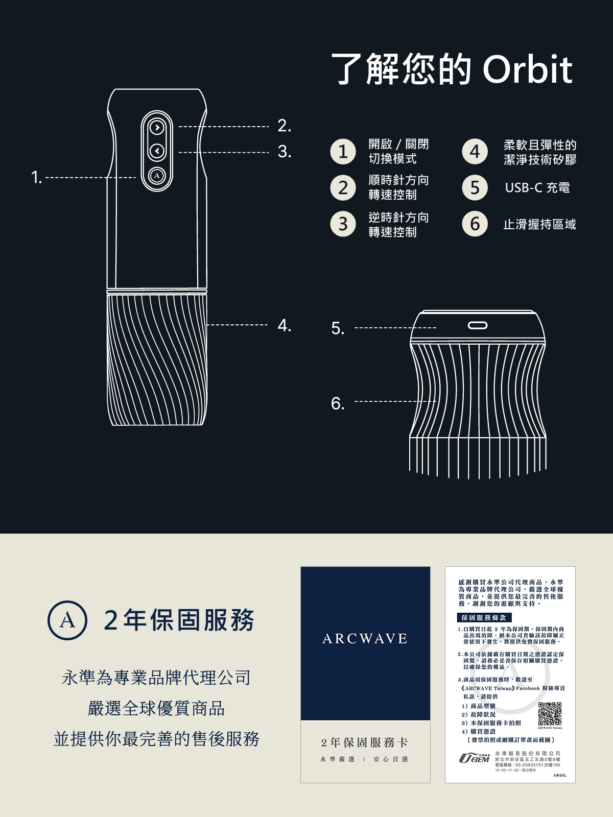 ARCWAVE,ARCWAVE Orbit,德國 ARCWAVE Orbit 歐比,電動飛機杯,電動自慰器,男性電動自慰器,飛機杯,自慰器