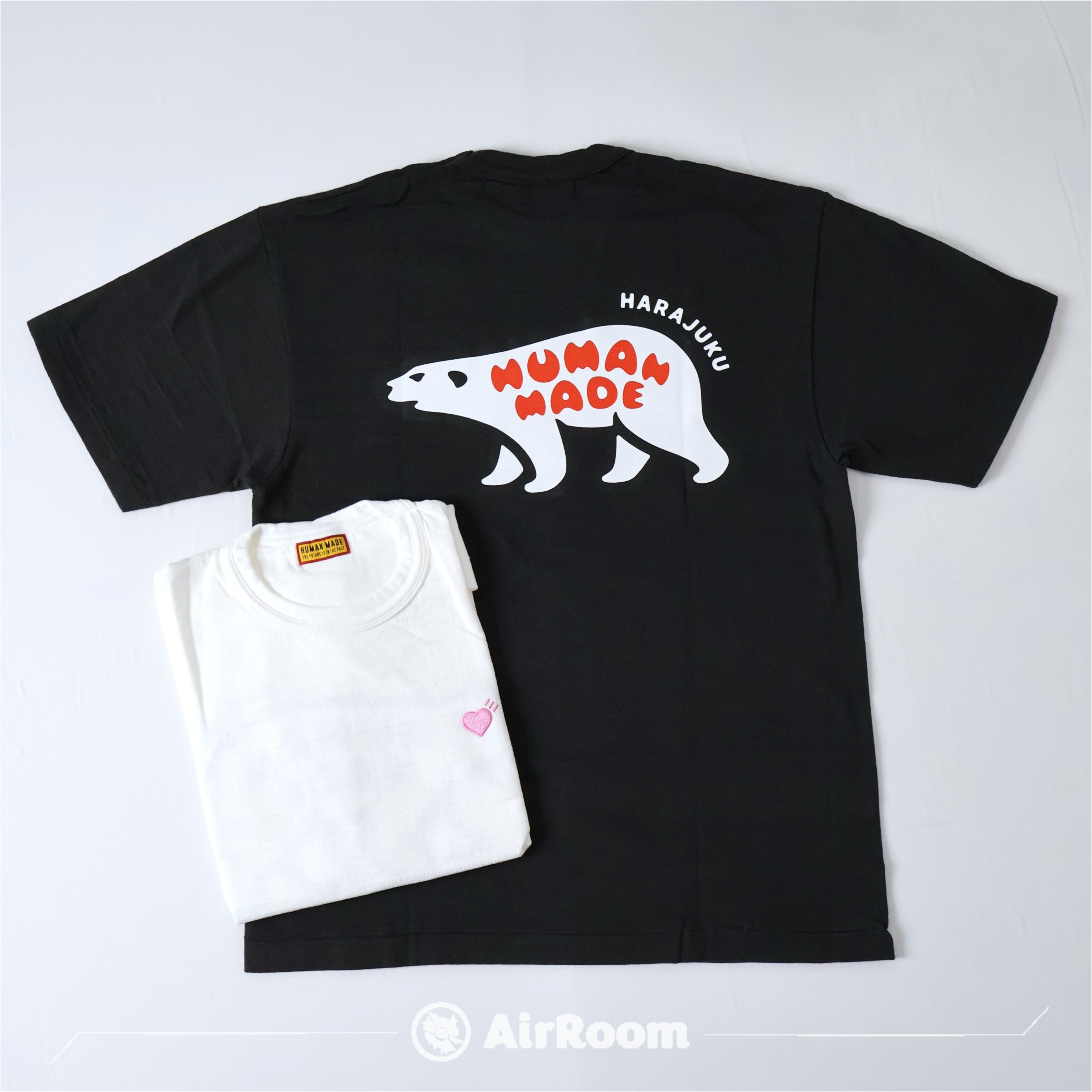 2026SS HUMAN MADE GRAPHIC T-SHIRT 店鋪限定 動物 北極熊 刺繡 愛心 短T 現貨 HM31TE036