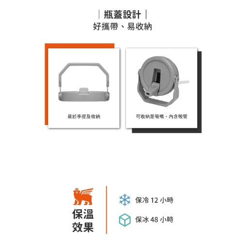 【樂森藥局】STANLEY經典系列║IceFlow手提吸管杯 0.88L║冰壩杯、保溫杯