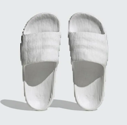 客訂 代購 adidas adilette HQ4672 245cm 灰白 黄🐶