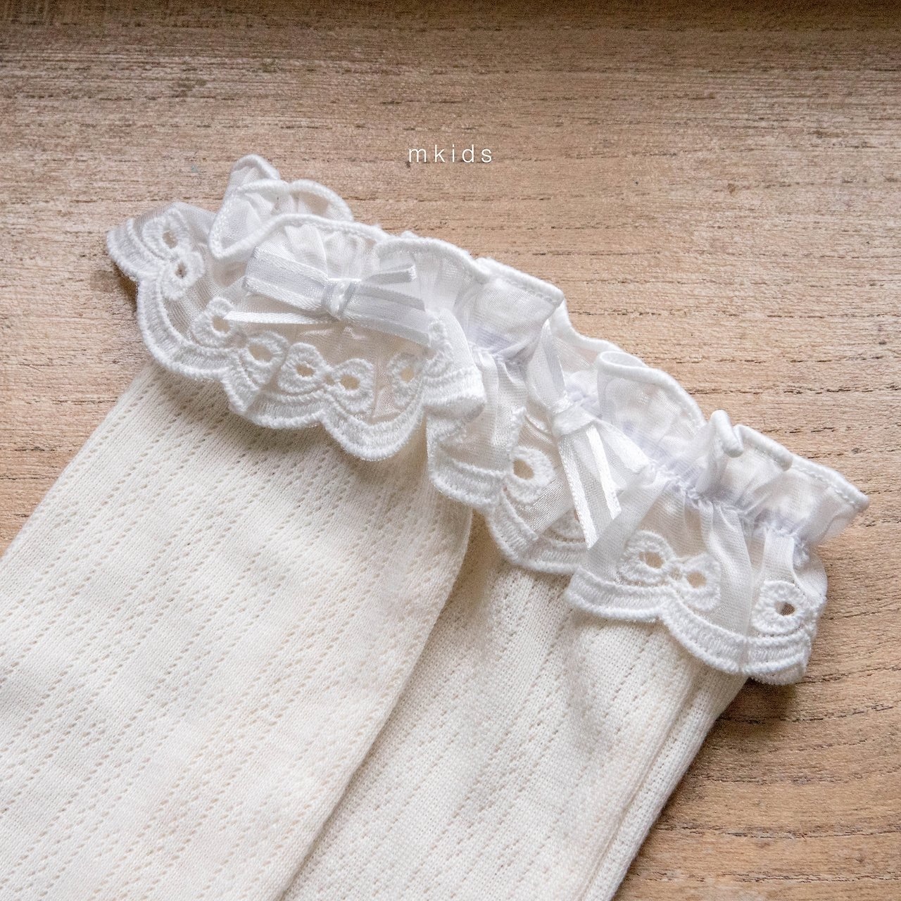 MKIDS Floral Lace Socks