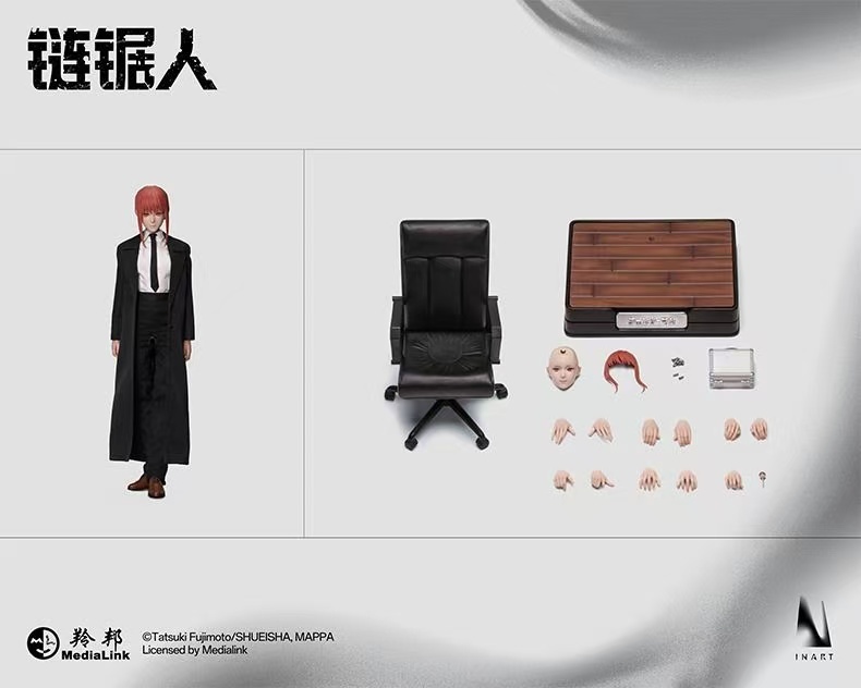 INART 1/6 Makima Chainsaw Man 鏈鋸人 真紀真 Action Figure