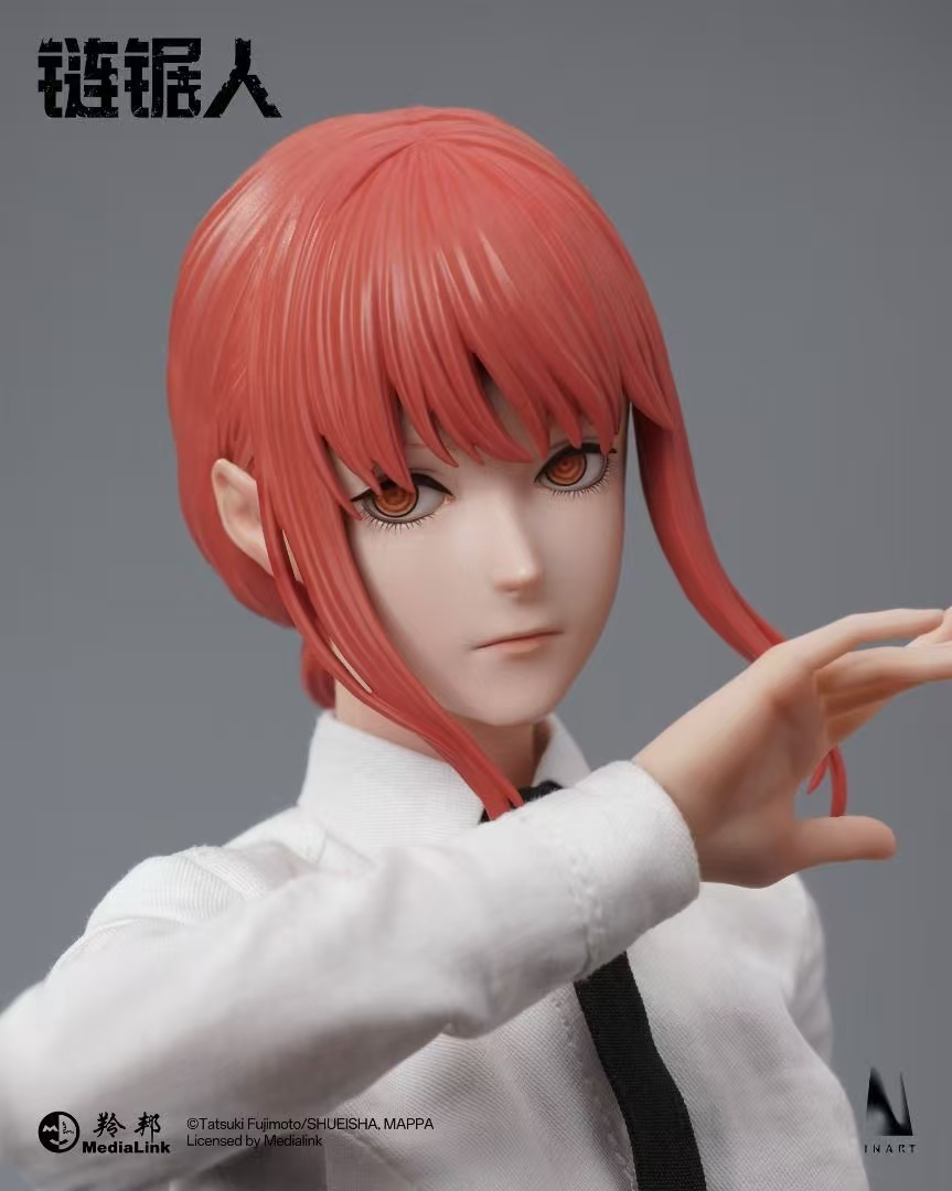 INART 1/6 Makima Chainsaw Man 鏈鋸人 真紀真 Action Figure
