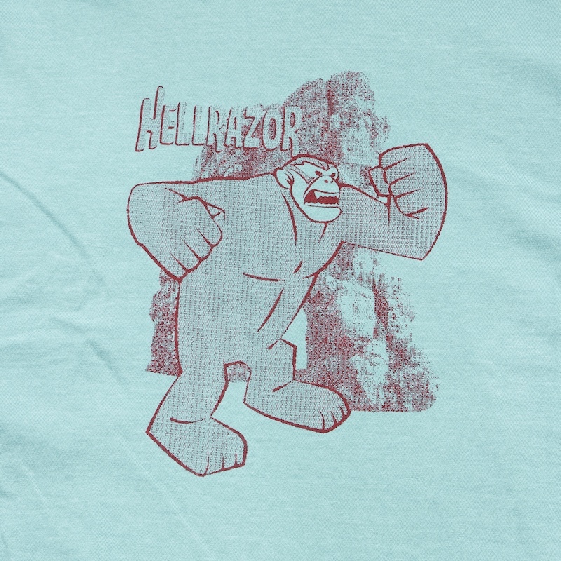 Hellrazor - GORILLA SHIRT - Seafoam