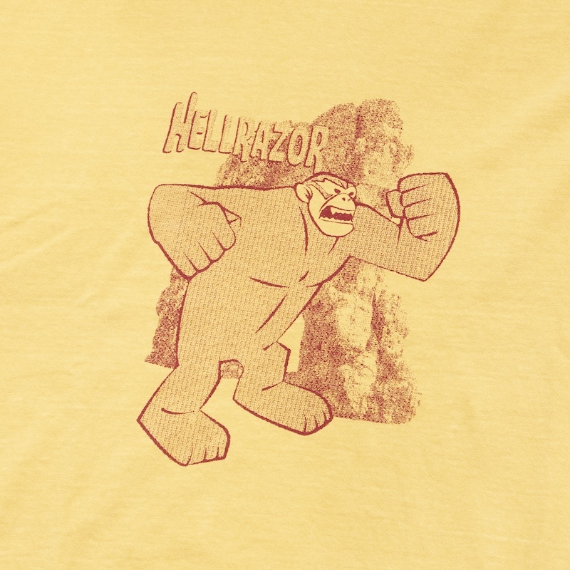Hellrazor - GORILLA SHIRT - Mustard
