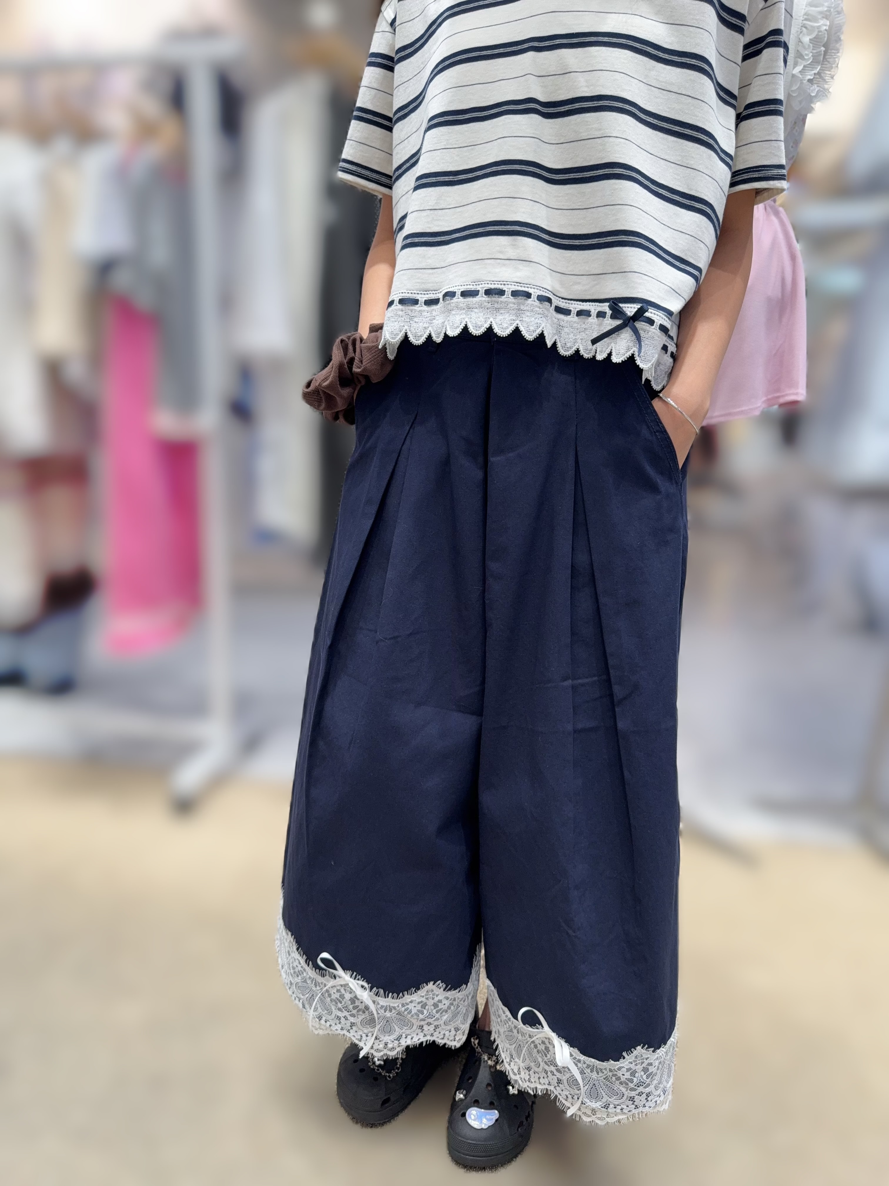 【限量】VS172  lace 褲 腰26-32 HIP46 長33 $499