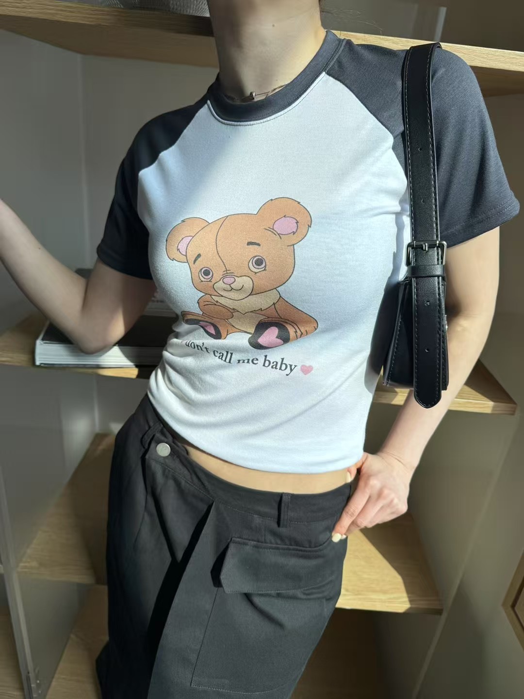 玩具熊棒球T