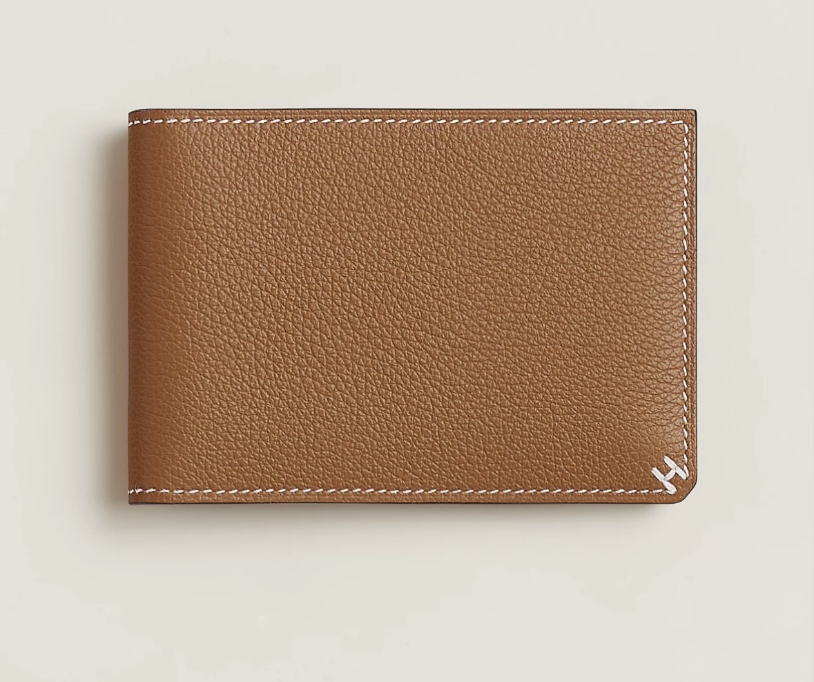 H Sellier card holder 37 gold