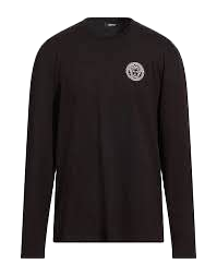 【Versace Outlet】T-Shirt Jersey Fabric + Greca  黑