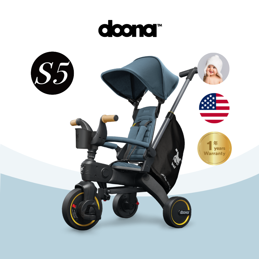 Doona Liki Trike 三輪車 S5 Doona - Liki Trike (S5, Ocean Blue) | Jakewell