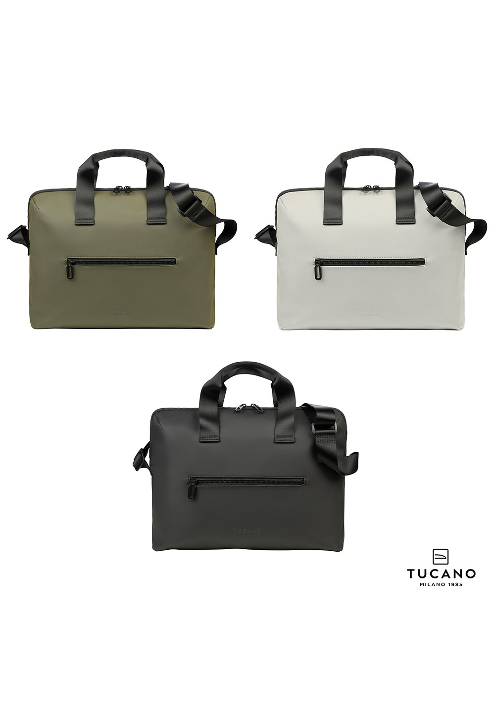 TUCANO｜GOMMO 科技機能防潑水兩用包 15吋