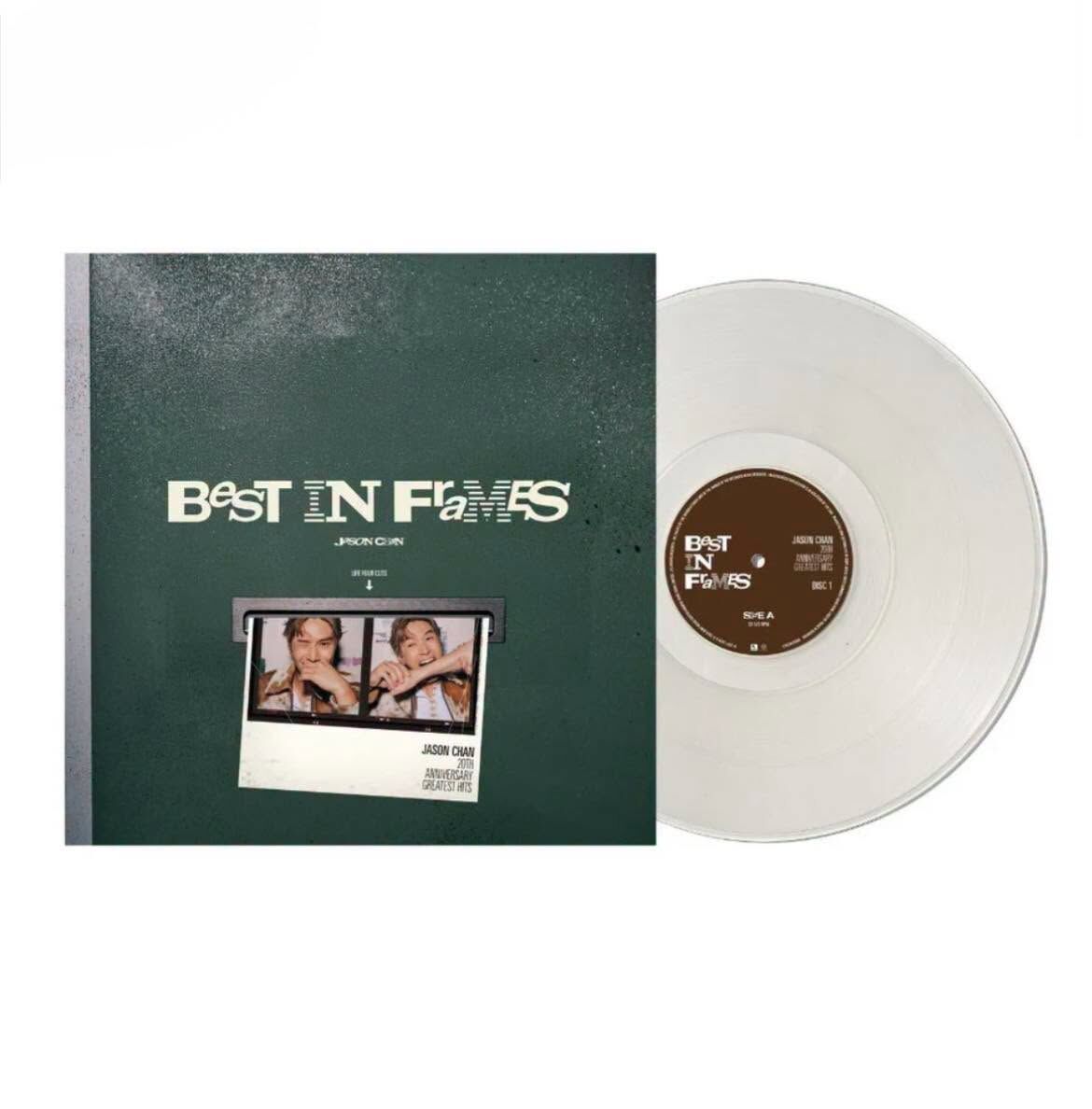 陳柏宇 Jason Chan - BEST IN FRAMES 20週年精選 2LP (WHITE)