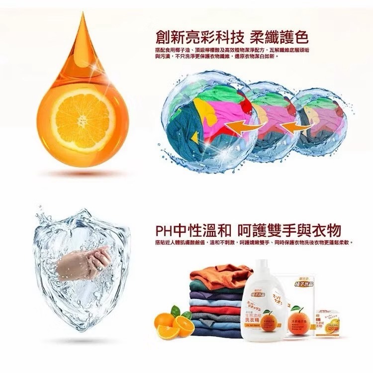 ⚠️箱購⚠️御衣坊多功能生態濃縮橘油洗衣精-補充包 2000ml (8入)【輕鬆購五金百貨】台灣現貨 / 洗衣