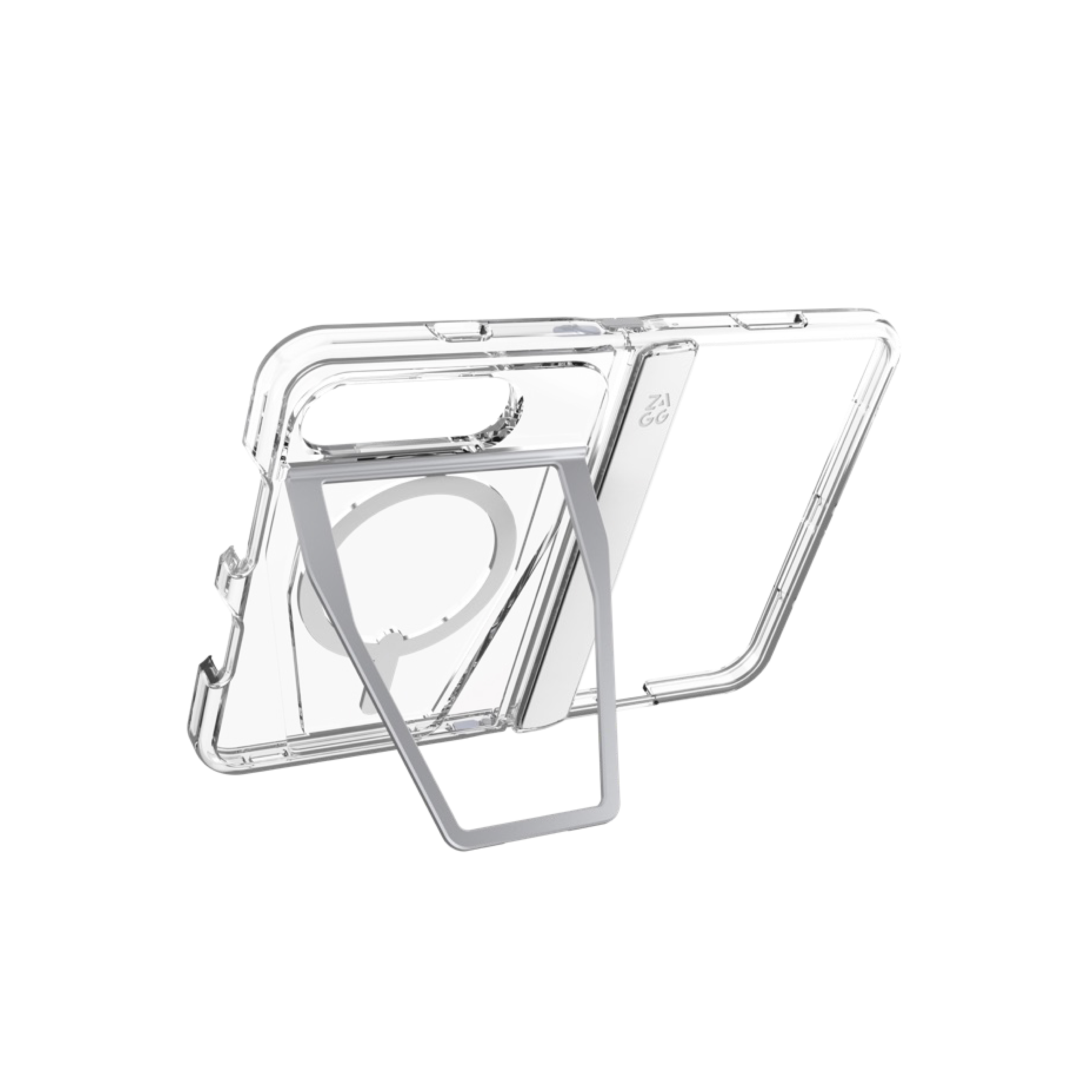 ZAGG iPhone Duo Crystal Palace Snap Kickstand 磁吸水晶透明連支架手機保護殼