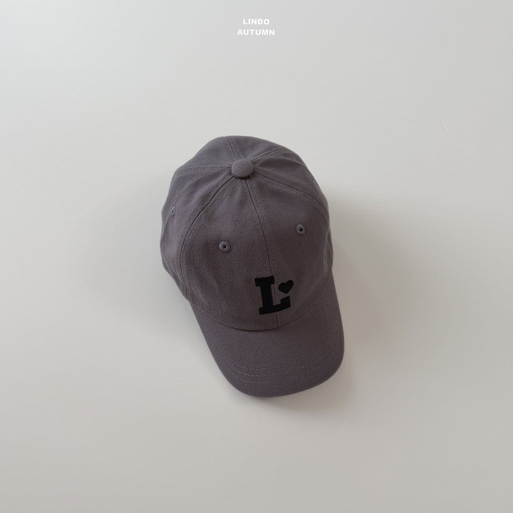 正韓秋lindo 四色小愛心棒球帽