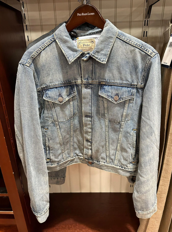 UQ82 Polo bear bear 牛仔褸