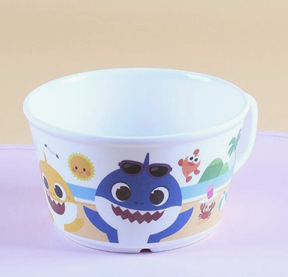 韓國直送 新款 Baby Shark 兒童單耳碗