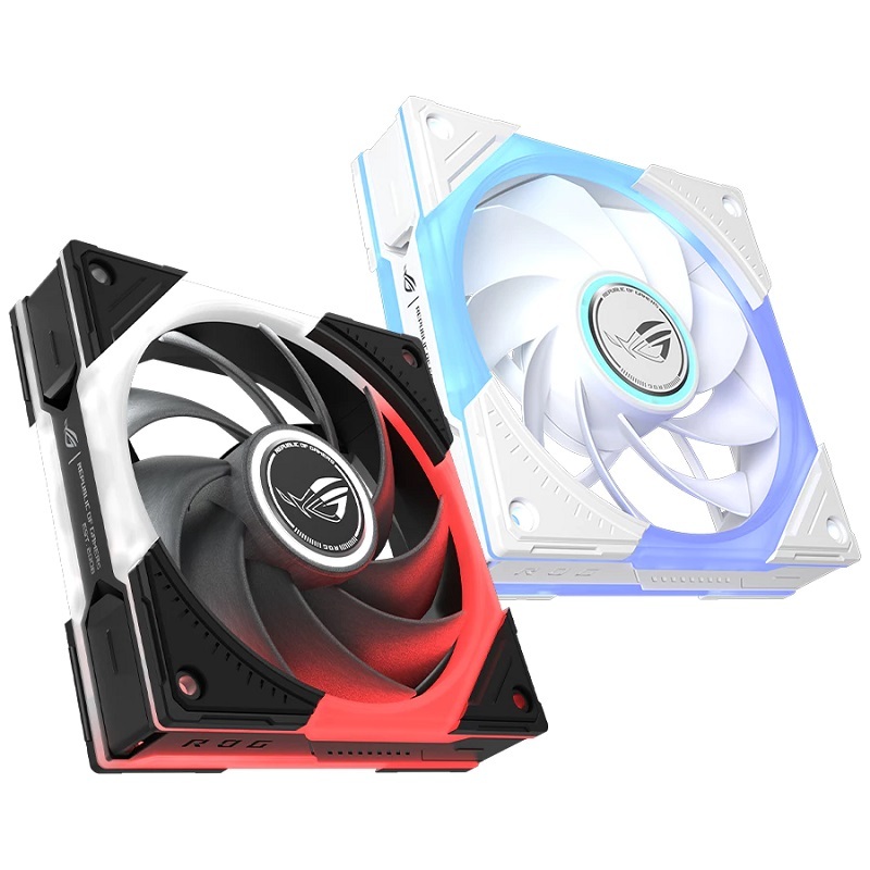 ASUS 華碩 ROG EURUX GR120 ARGB 正向扇 單入組 潮競白/90DA00J3-B00000 黑色/90DA00J0-B00000
