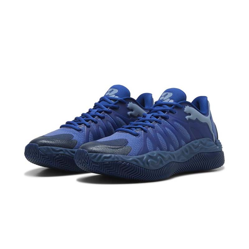 PUMA Hali 1 運動 籃球鞋 緩震 藍色 男鞋 31409801 [國內代購]