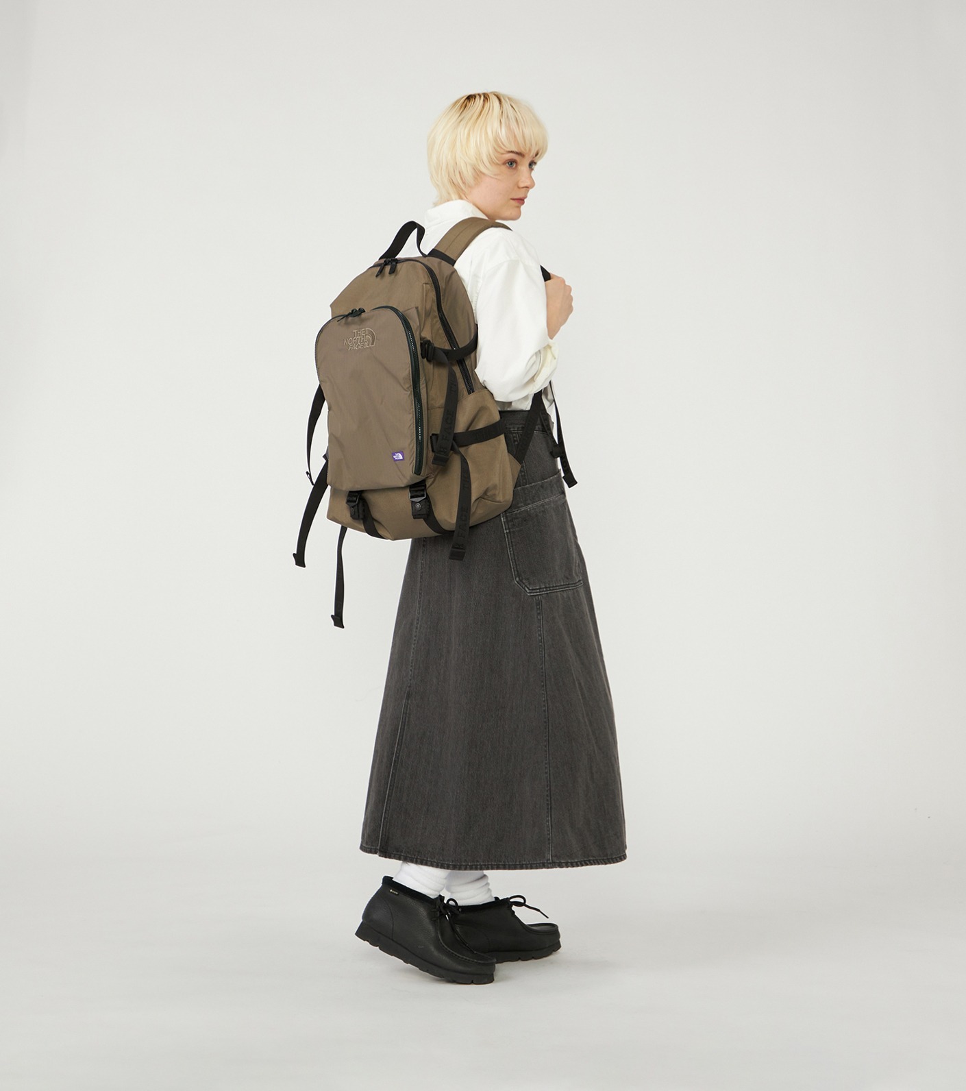 預購┃日本 TNF 紫標 CORDURA Nylon Day Pack 防潑水 尼龍 後背包 20L