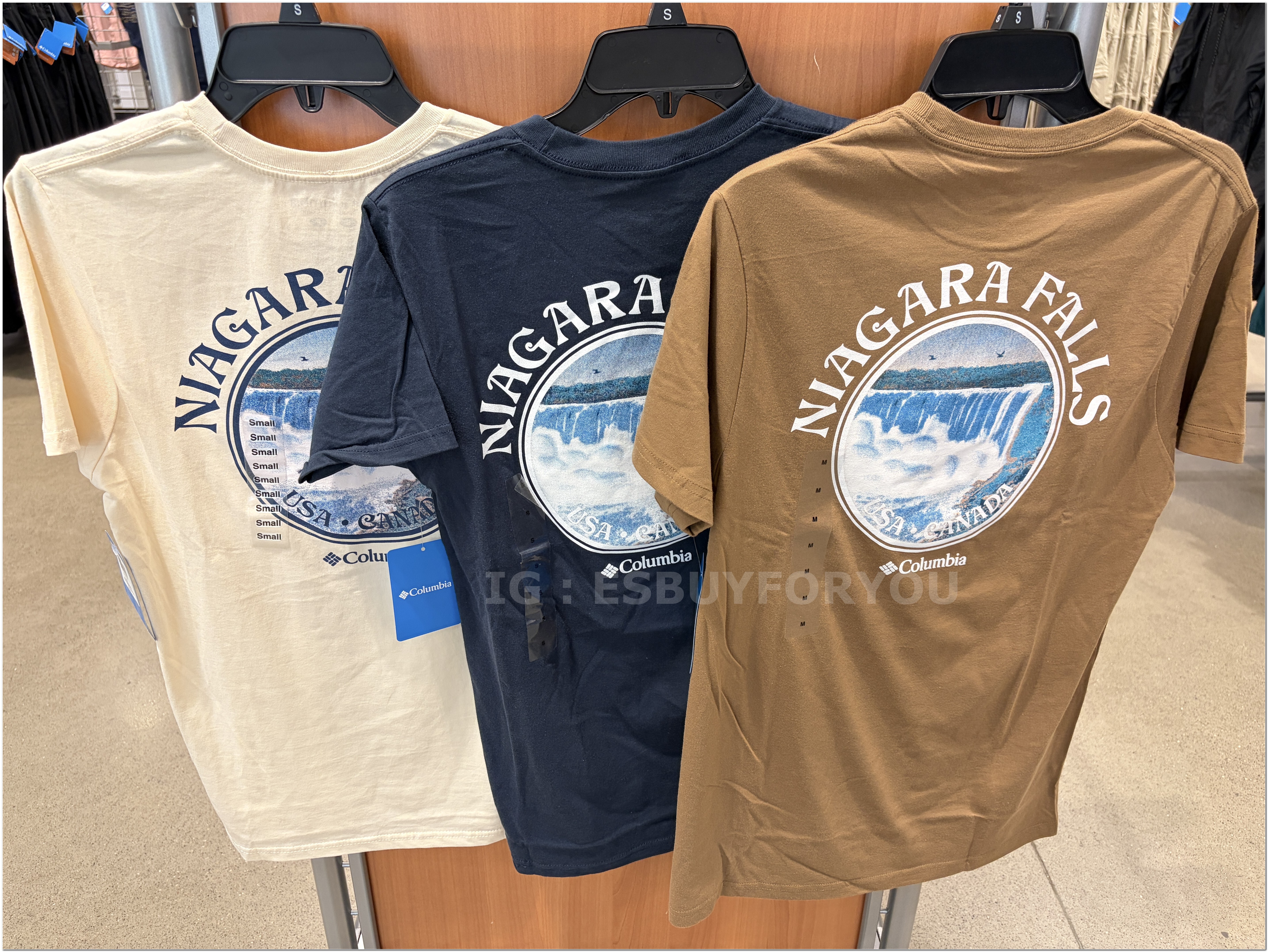【限時】Columbia 男大人 尼加拉瀑布限定款 正反圖案 短TEE (3色)