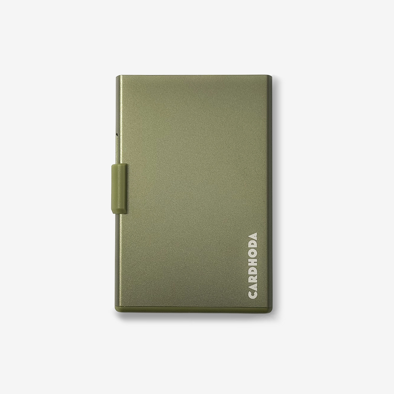 CARDHODA 磁吸 RFID 防護卡片盒 (暮光軍綠)