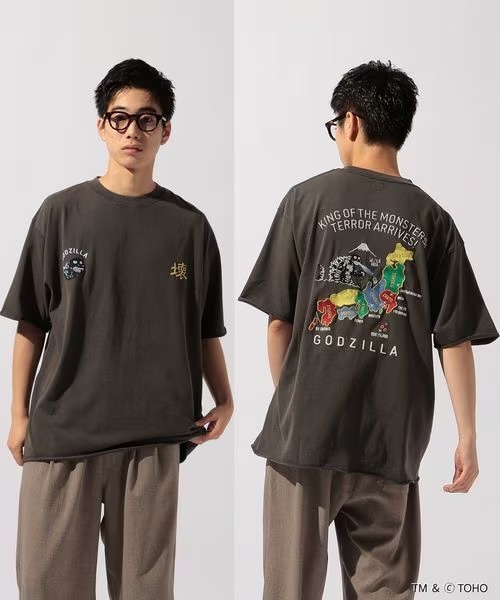 預購┃日本 niko and... 哥吉拉 聯名印花 富士山 越南地圖 短T T卹 棉TEE