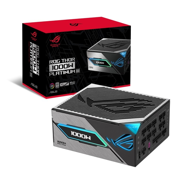 ASUS 華碩 ROG THOR III 1000W 白金牌電供(ROG EQUALIZER)/90YE00V8-B0TA00