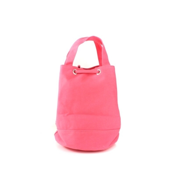 KANGOL 側背包 淺粉紅 圓筒袋 帆布 英國  6925300741