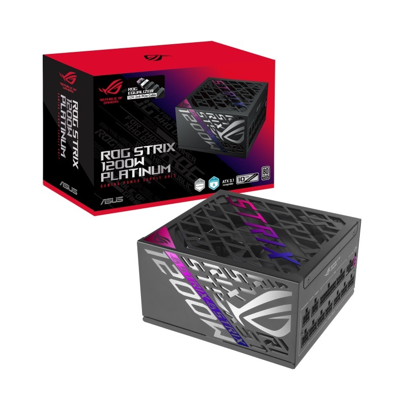 ASUS 華碩 ROG STRIX 1200W 白金牌電供(ROG EQUALIZER)/90YE00W6-B0TA00