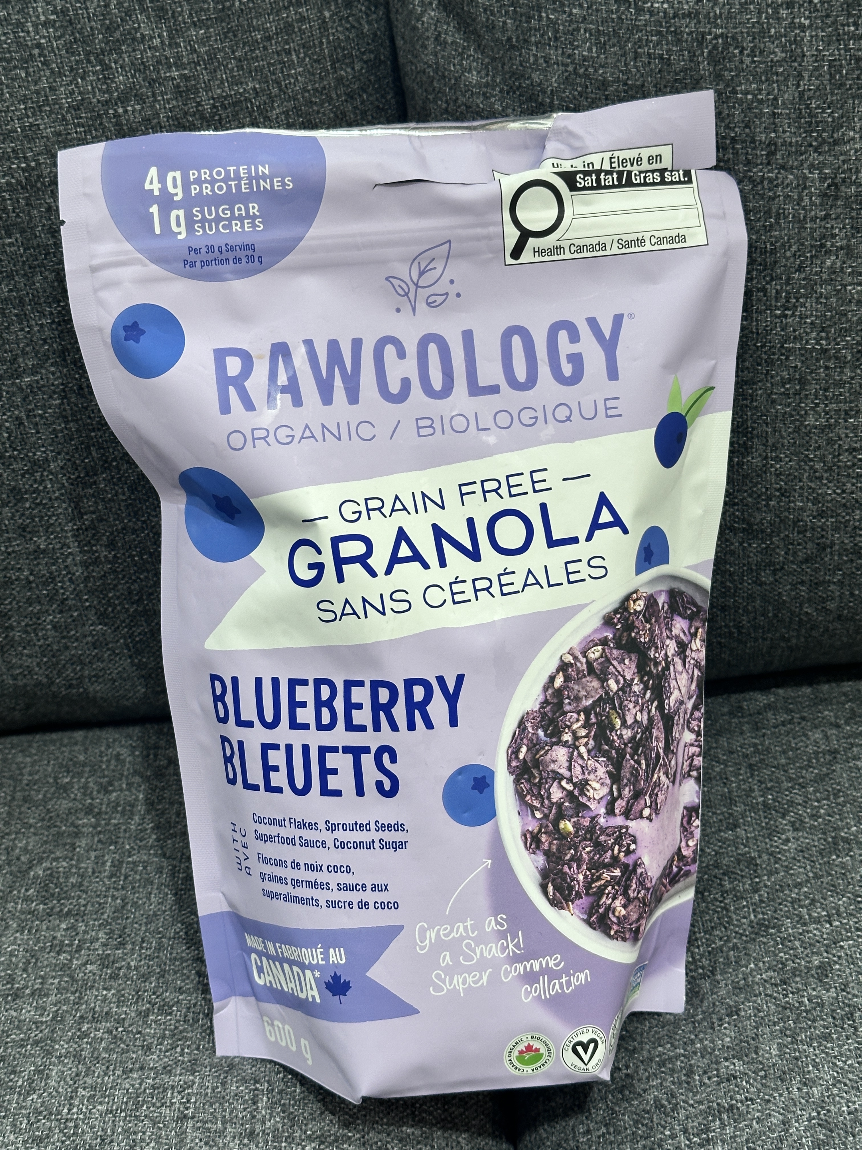 US91 無穀物藍莓穀脆 600g  **到期日: 約 2027 / 01