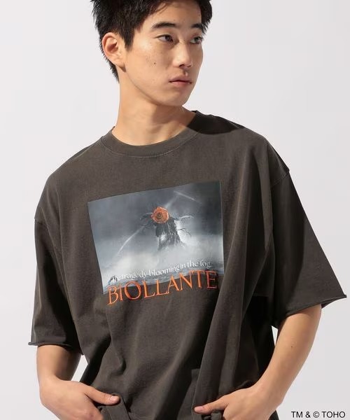 預購┃日本 niko and... 哥吉拉聯名印花 Biollante 碧奧蘭蒂 短T T卹 棉TEE