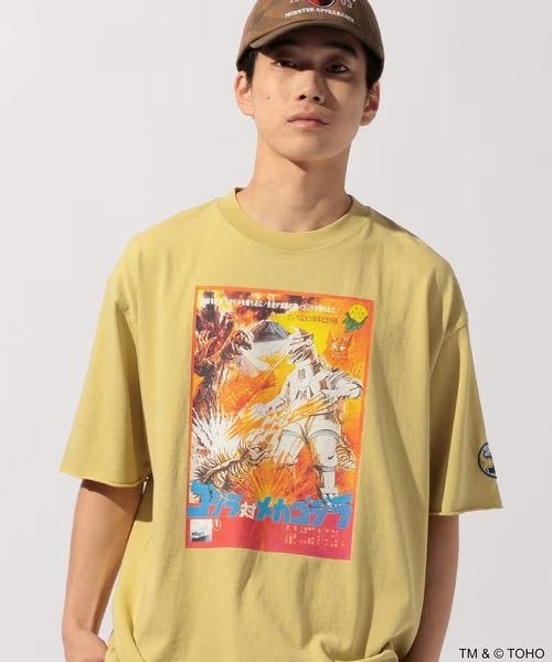 預購┃日本 niko and... 哥吉拉聯名印花 機器哥吉拉大戰圖 短T T卹 棉TEE