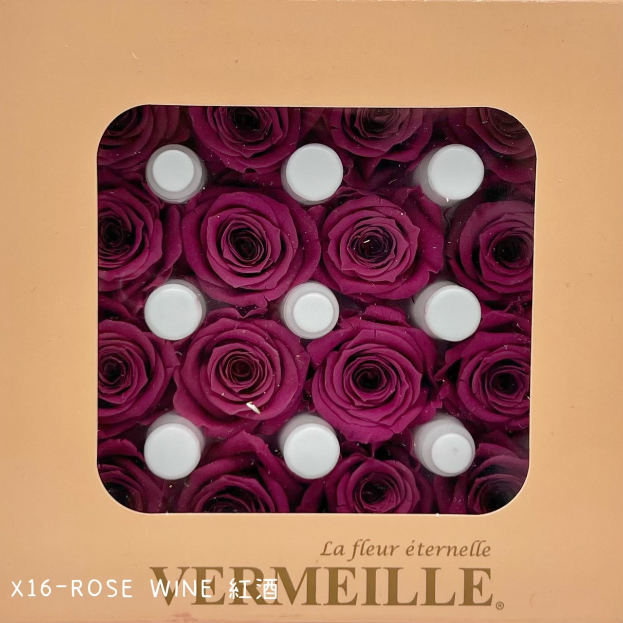 哥倫比亞 VERMEILLE-AVA(X16朵)  紅酒