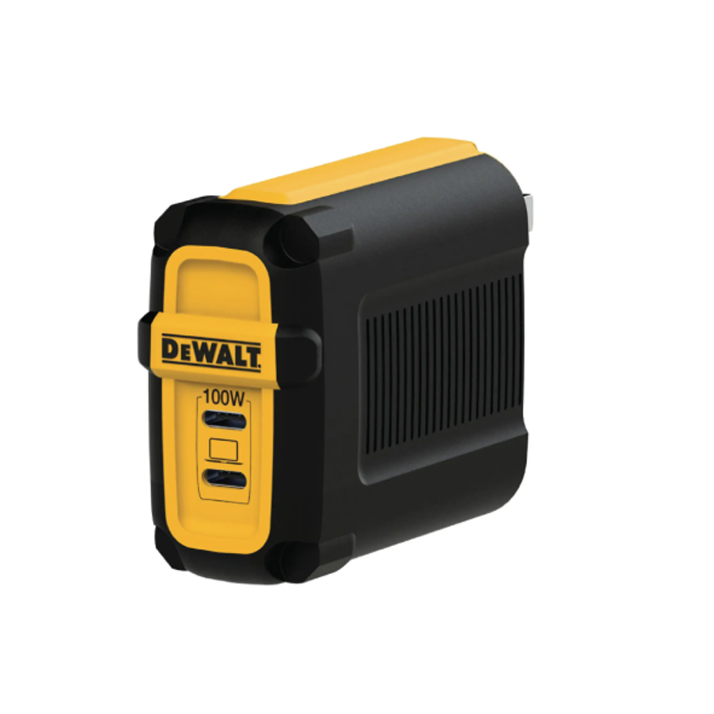 DEWALT 得偉 美國｜100W GaN充電器｜DXMA1310874E