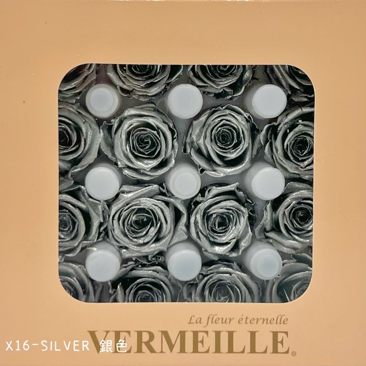 哥倫比亞 VERMEILLE-AVA(X16朵)  銀色