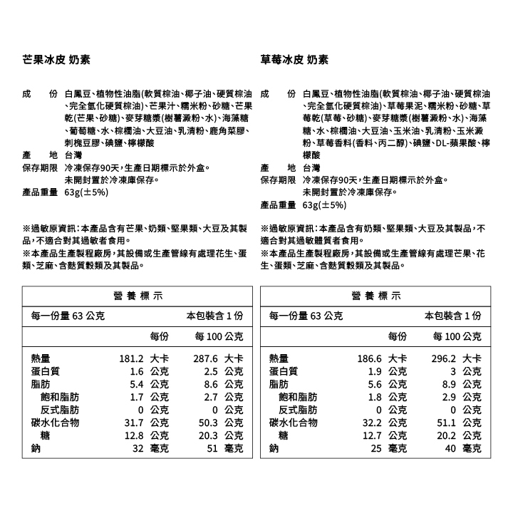 法布甜冰皮月餅綜合禮盒影養標