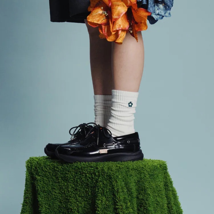 Fumble Vibram©三孔帆船鞋｜黑色