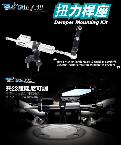 【DIMOTIV 】KAWASAKI Z1000 14-22 扭力桿組 防甩頭